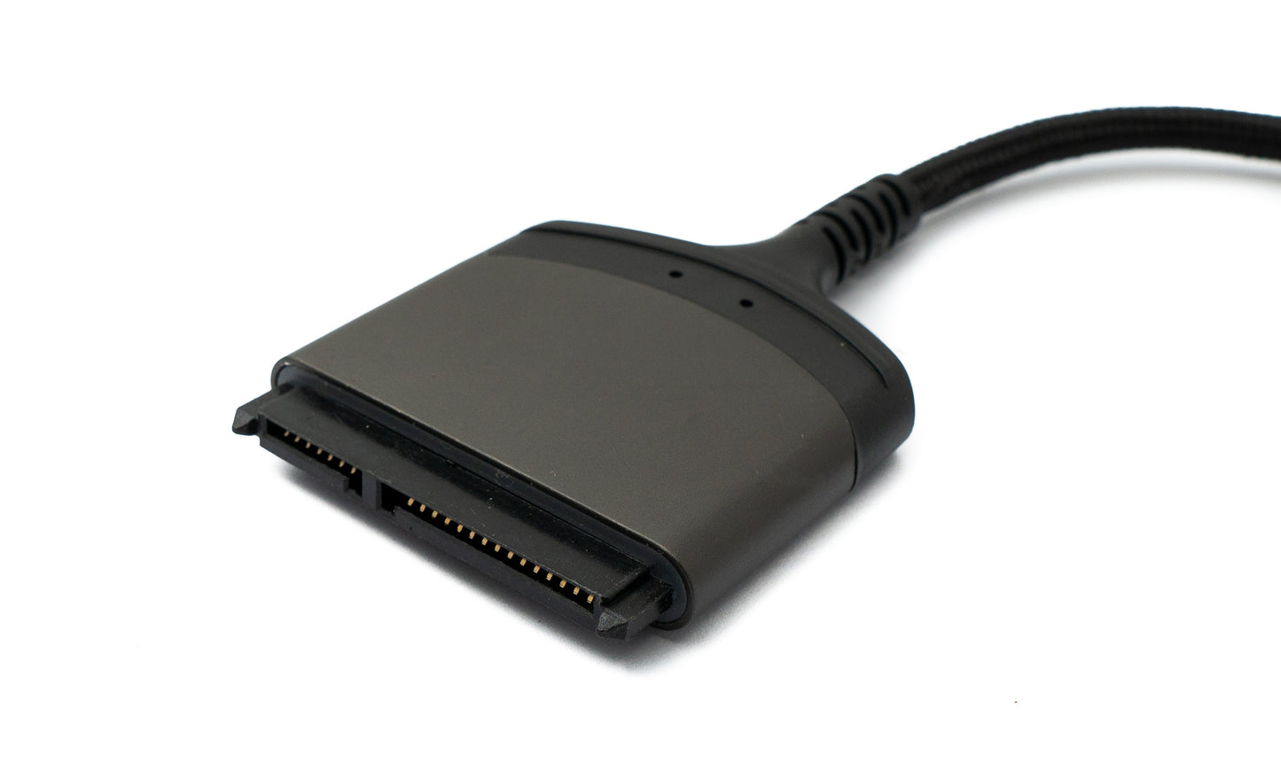 SYSTEM-S SATA Kabel 15 cm 22Pin Buchse zu USB 3.1 Typ C Stecker Adapter für Festplatte