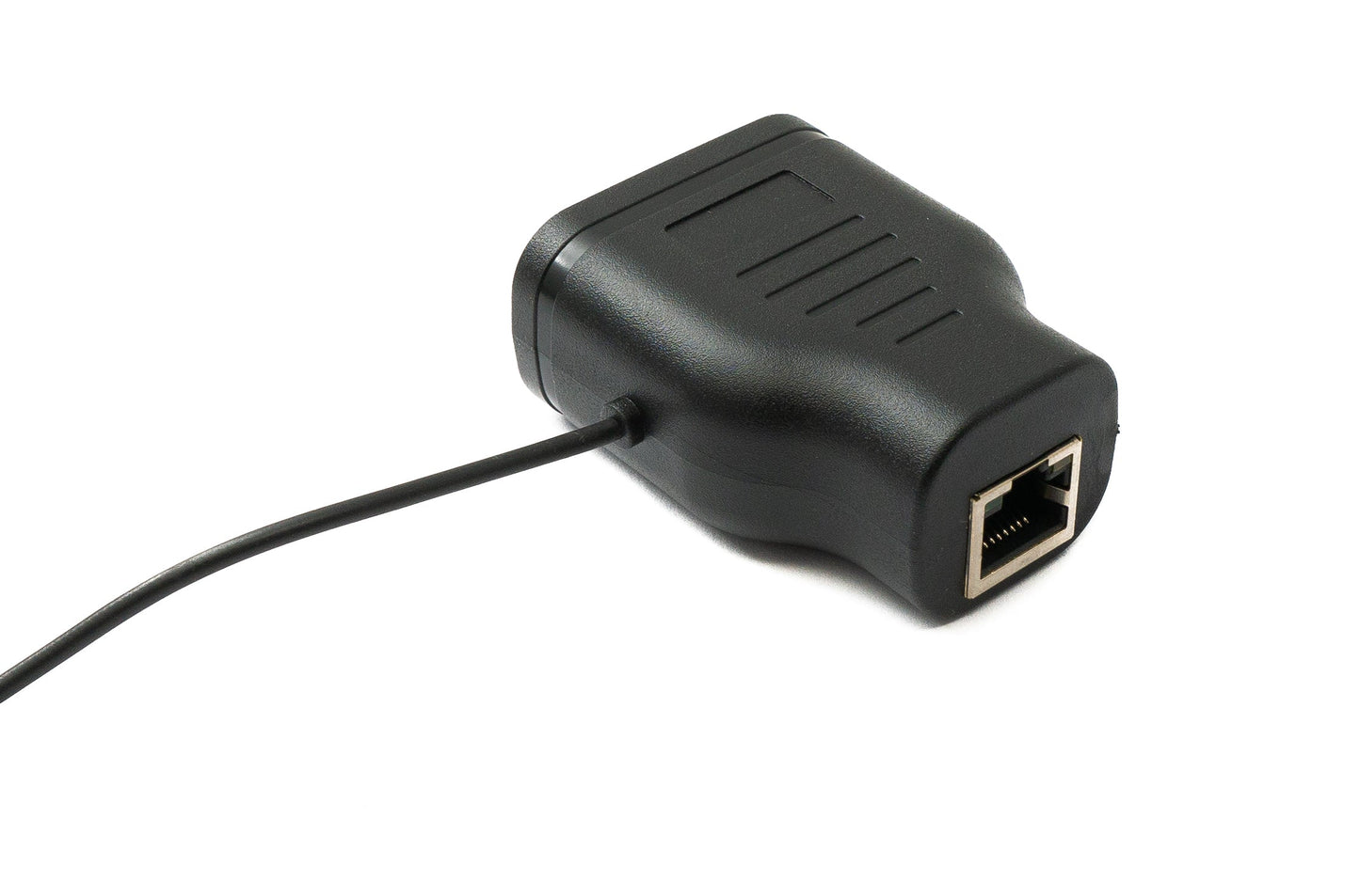SYSTEM-S LAN Y Adapter 2x RJ45 Buchse zu Buchse Ethernet Splitter USB 3.0 Kabel Schwarz