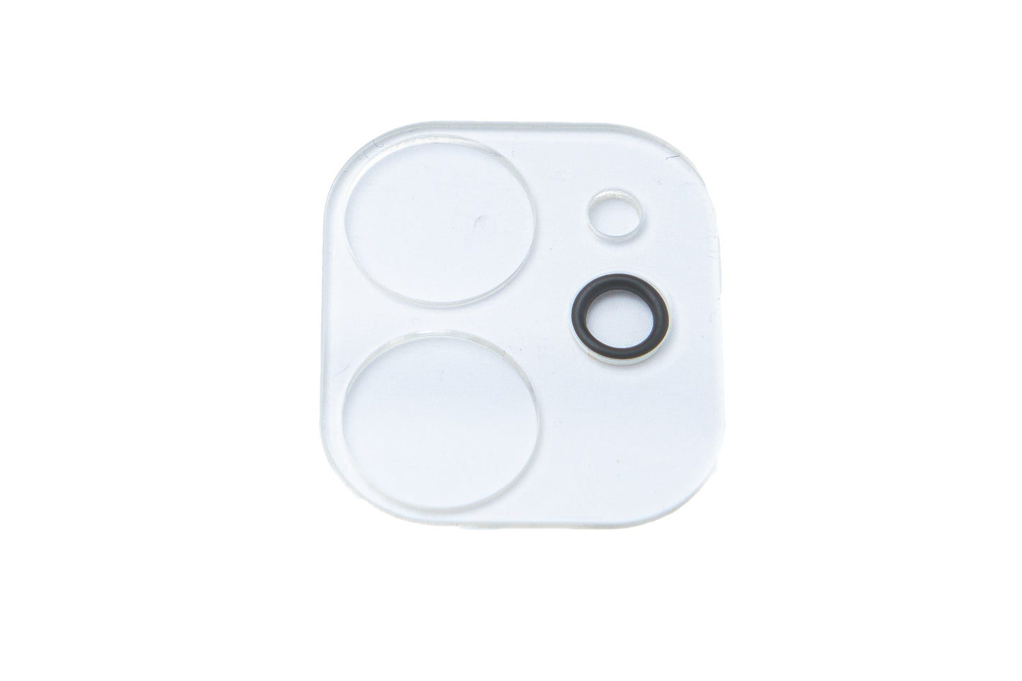 SYSTEM-S Camera Protection Lens Cover made of transparent glass for iPhone 12 Mini