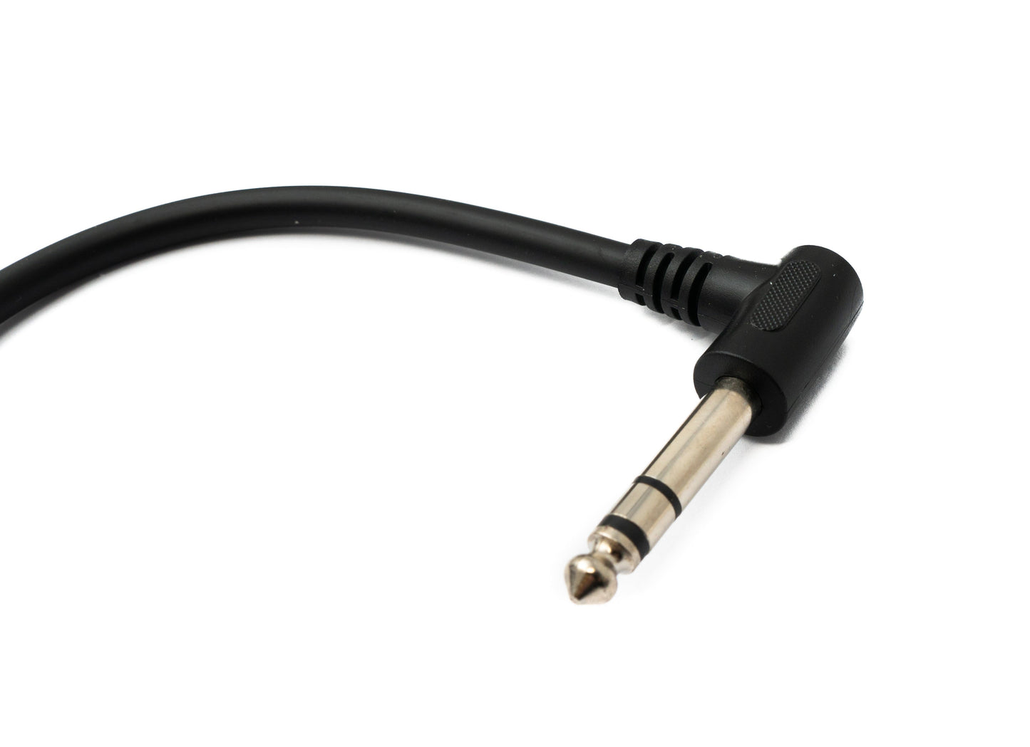 SYSTEM-S Audio Kabel 20 cm XLR 5 polig Stecker zu 6.35 mm Klinke Stecker Winkel AUX