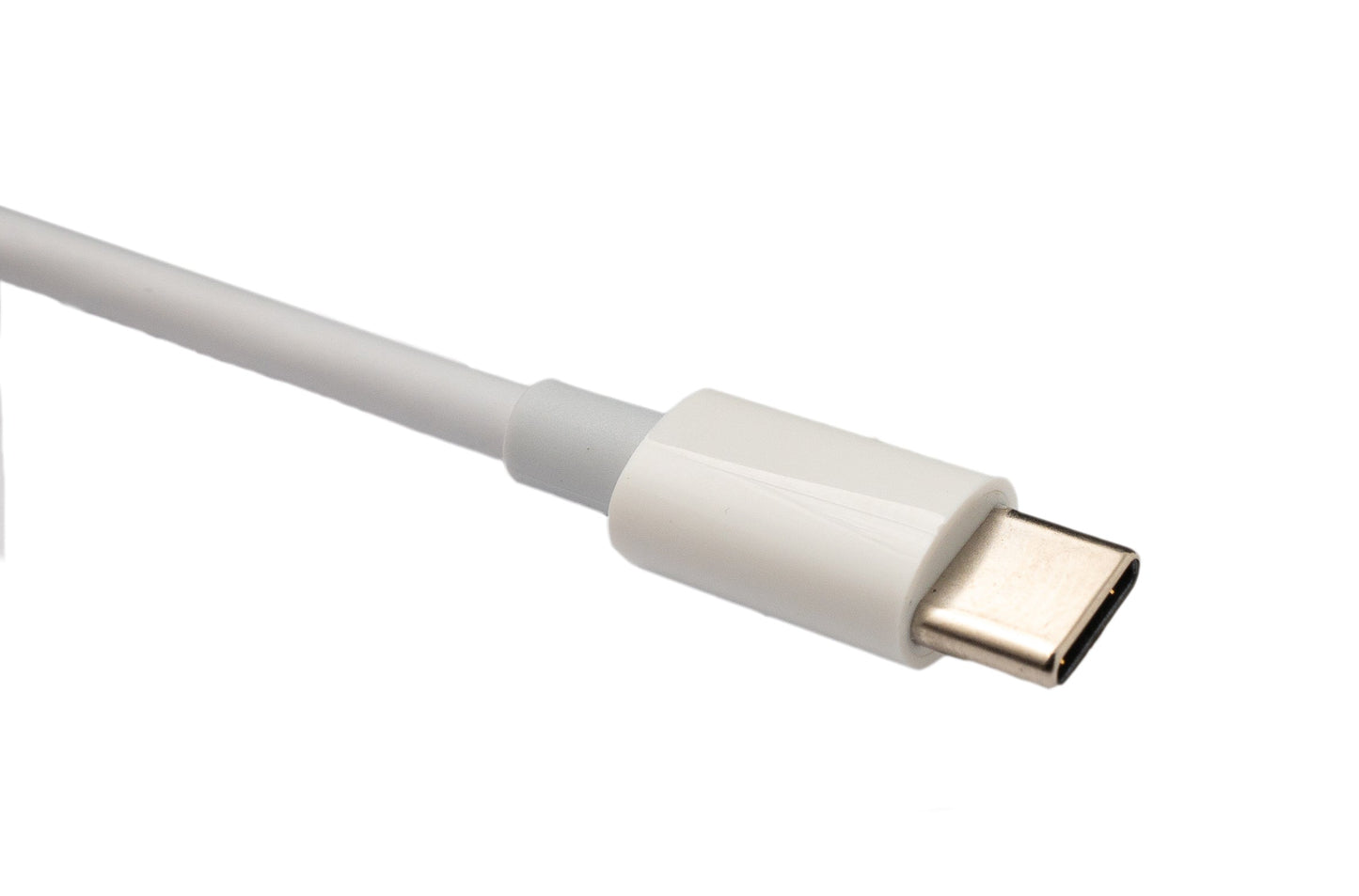 SYSTEM-S USB 3.1 Gen 2 Typ C Kabel 100 cm Stecker zu Stecker 10 Gbit/s 100W Weiß