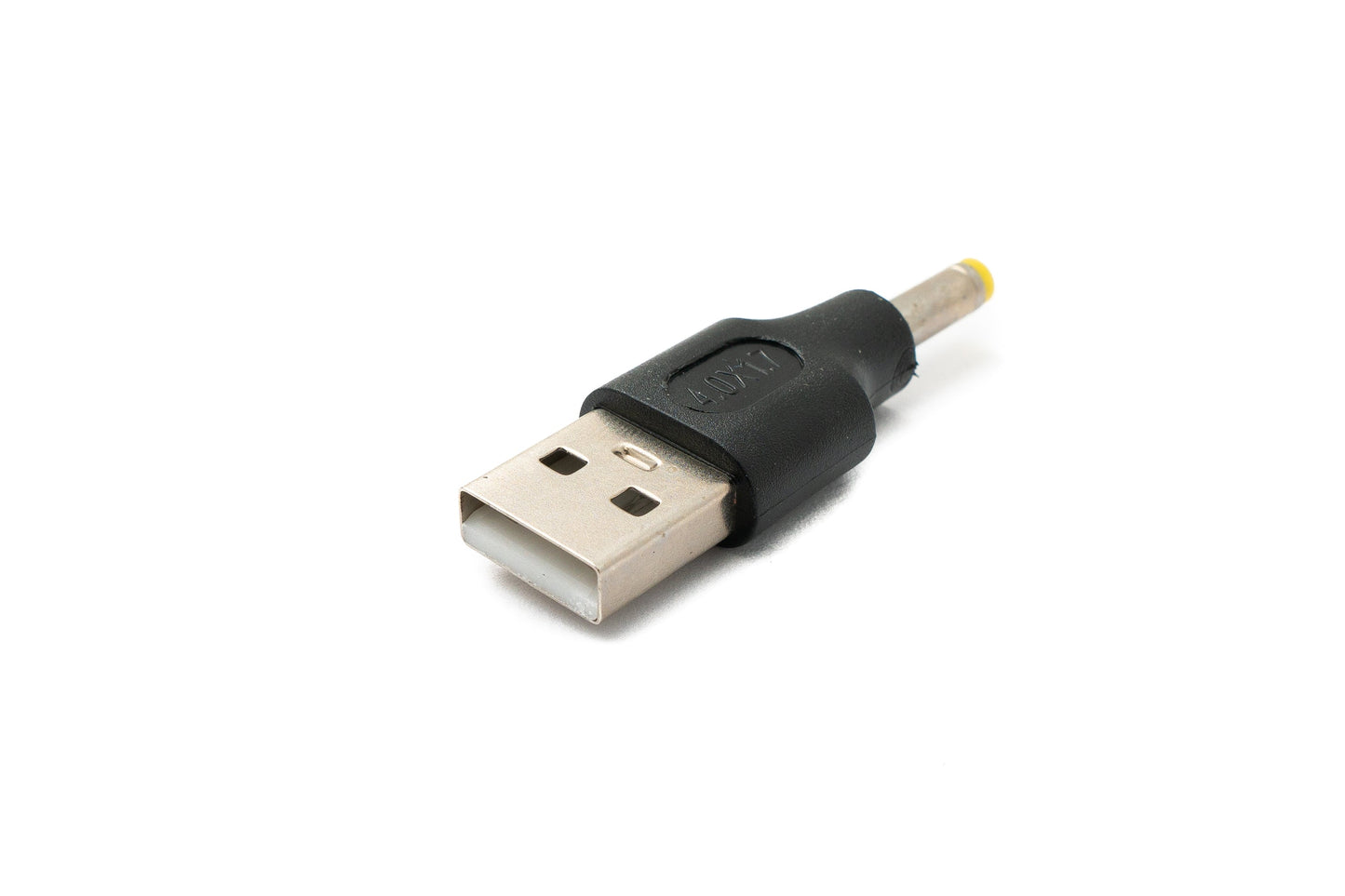 SYSTEM-S DC Adapter 20V 4.0 x 1.7 male to USB 2.0 male cable in black