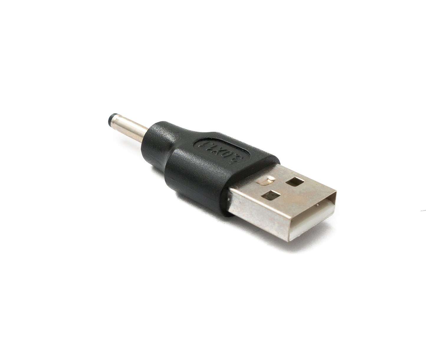SYSTEM-S DC Adapter 20V 3.0 x 1.1 male to USB 2.0 male cable in black