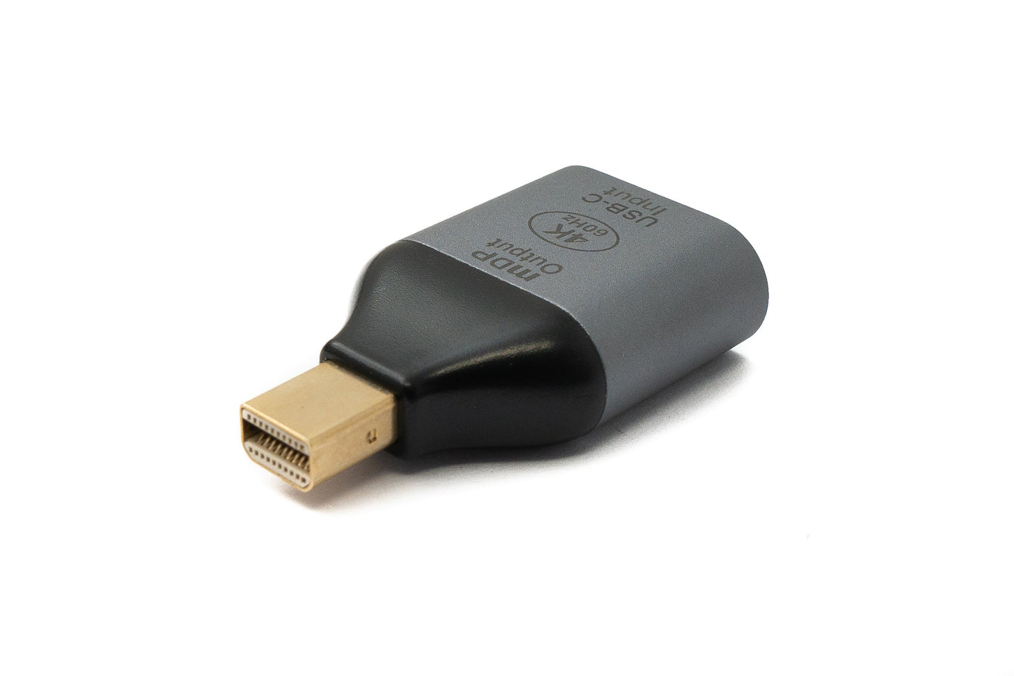 SYSTEM-S USB Adapter 3.1 Type C Female to Mini DisplayPort Male Unidirectional DP 4K Cable in Gray