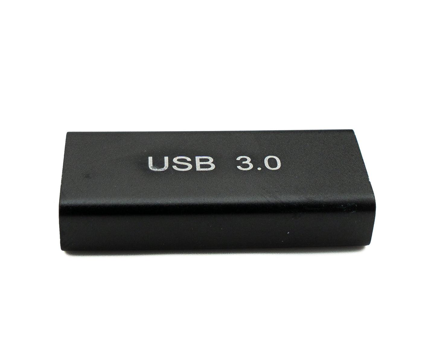 SYSTEM-S USB 3.0 Adapter Typ A Buchse zu Buchse Kabel in Schwarz