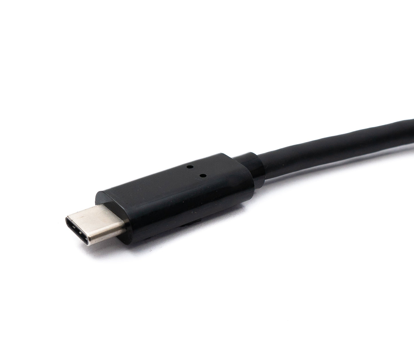 SYSTEM-S USB 3.2 Gen 1 Cable 200 cm Type C Male to Male U Turn 180° Angle Black