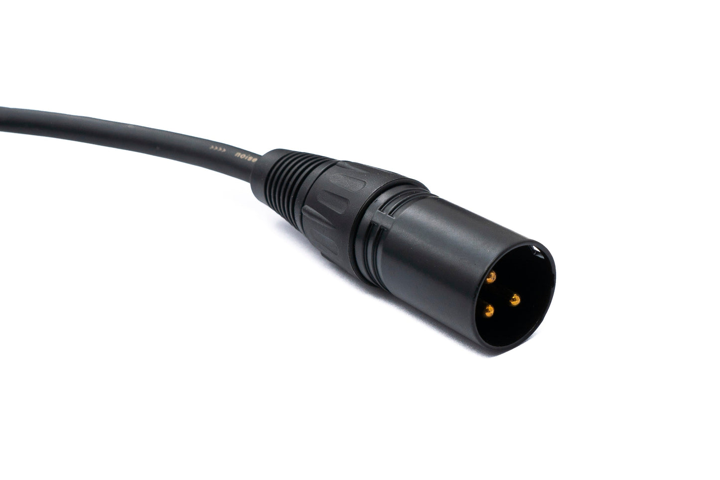 SYSTEM-S Audio XLR Kabel 100 cm 3 polig Stecker zu Klinke AUX 3,5 mm 3 polig TRS Stecker