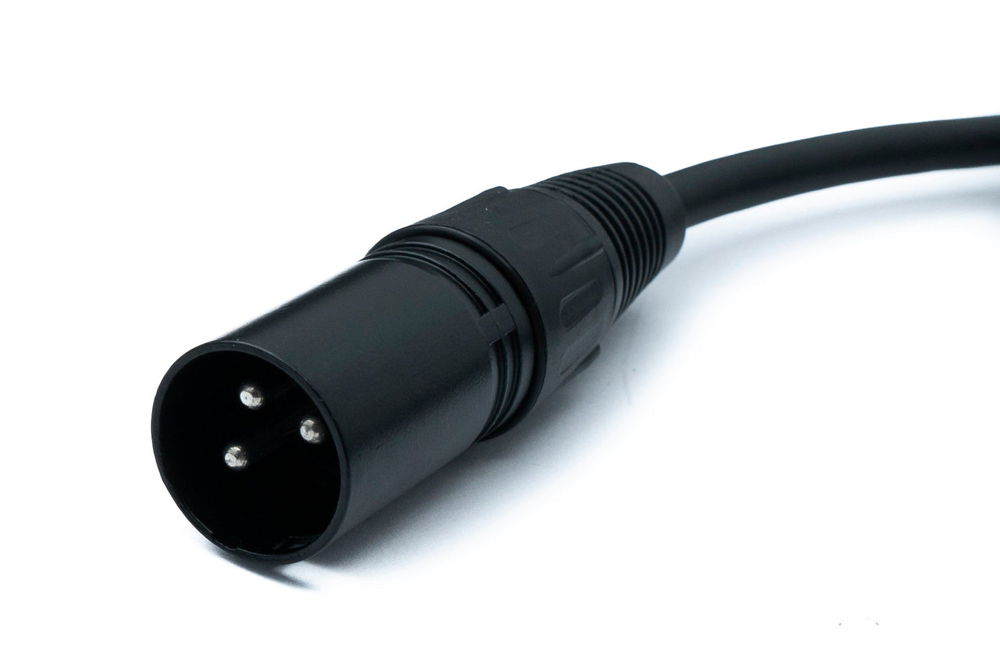 SYSTEM-S Audio XLR cable 100 cm 5-pin female to 3-pin male in black