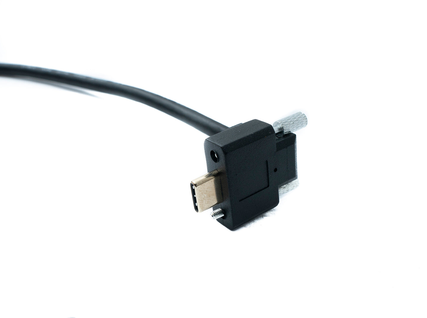 SYSTEM-S USB 3.1 Gen 2 Kabel 30 cm Typ C Stecker zu Stecker Panel Mount Winkel Up Down Angled 10 Gbit/s 100W