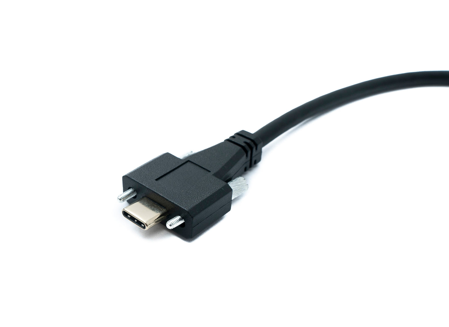SYSTEM-S USB 3.1 Gen 2 Kabel 30 cm Typ C Stecker zu Stecker Panel Mount Winkel Up Down Angled 10 Gbit/s 100W