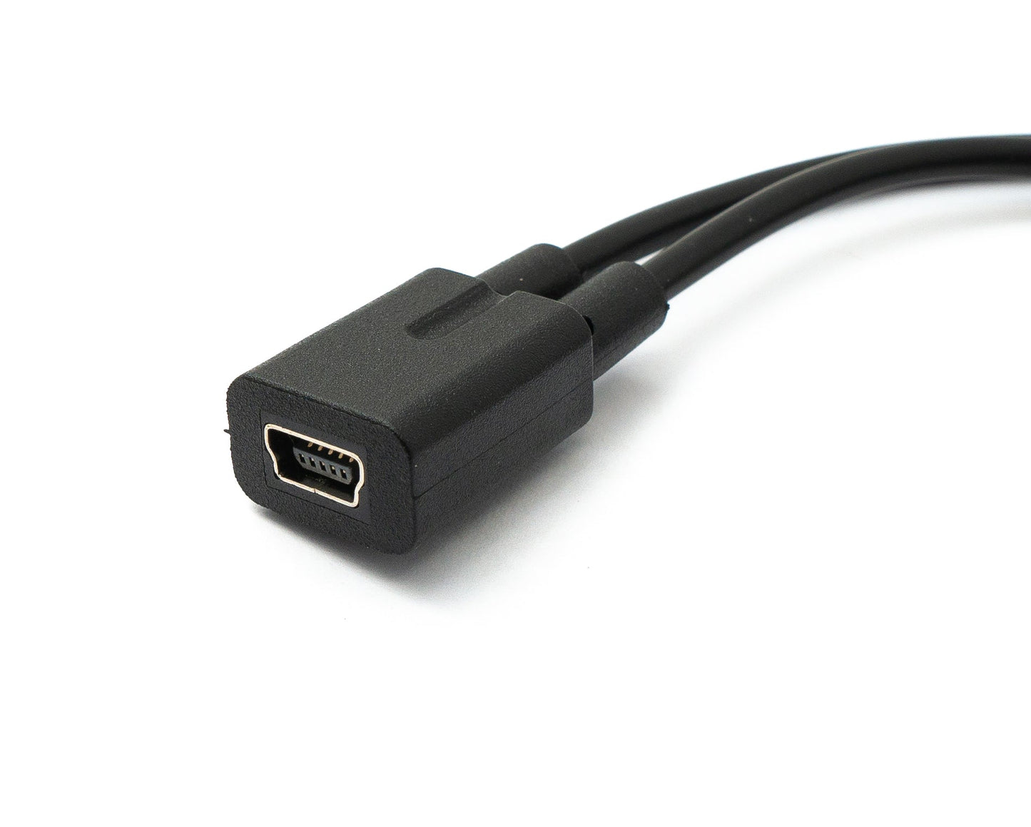 SYSTEM-S USB 2.0 Y Kabel 30 cm Mini B Buchse zu Stecker + Micro B Stecker Ladekabel