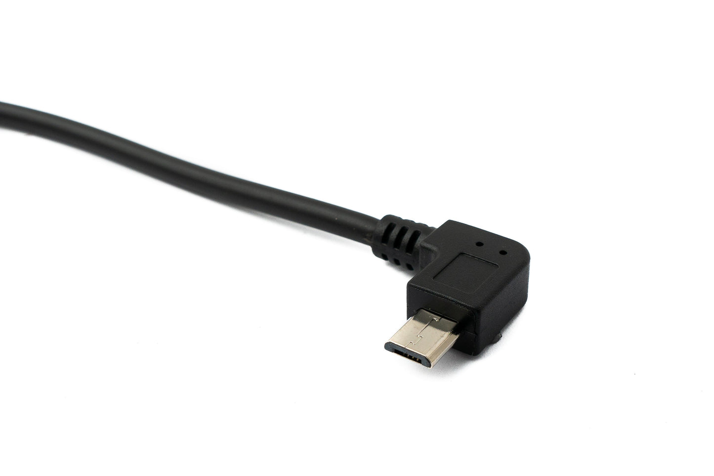 SYSTEM-S USB 2.0 cable 30 cm Micro B male to male in black