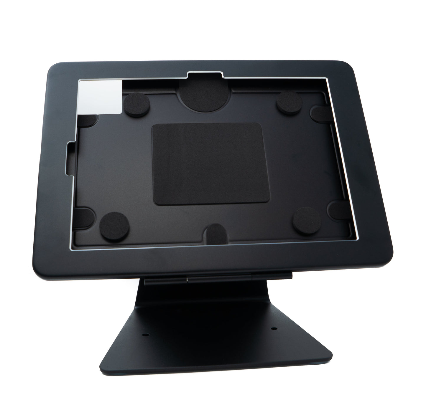 SYSTEM-S Tisch Halterung 180° Ständer abschließbar für iPad 10 Pro 11 Air 4 5 in Schwarz