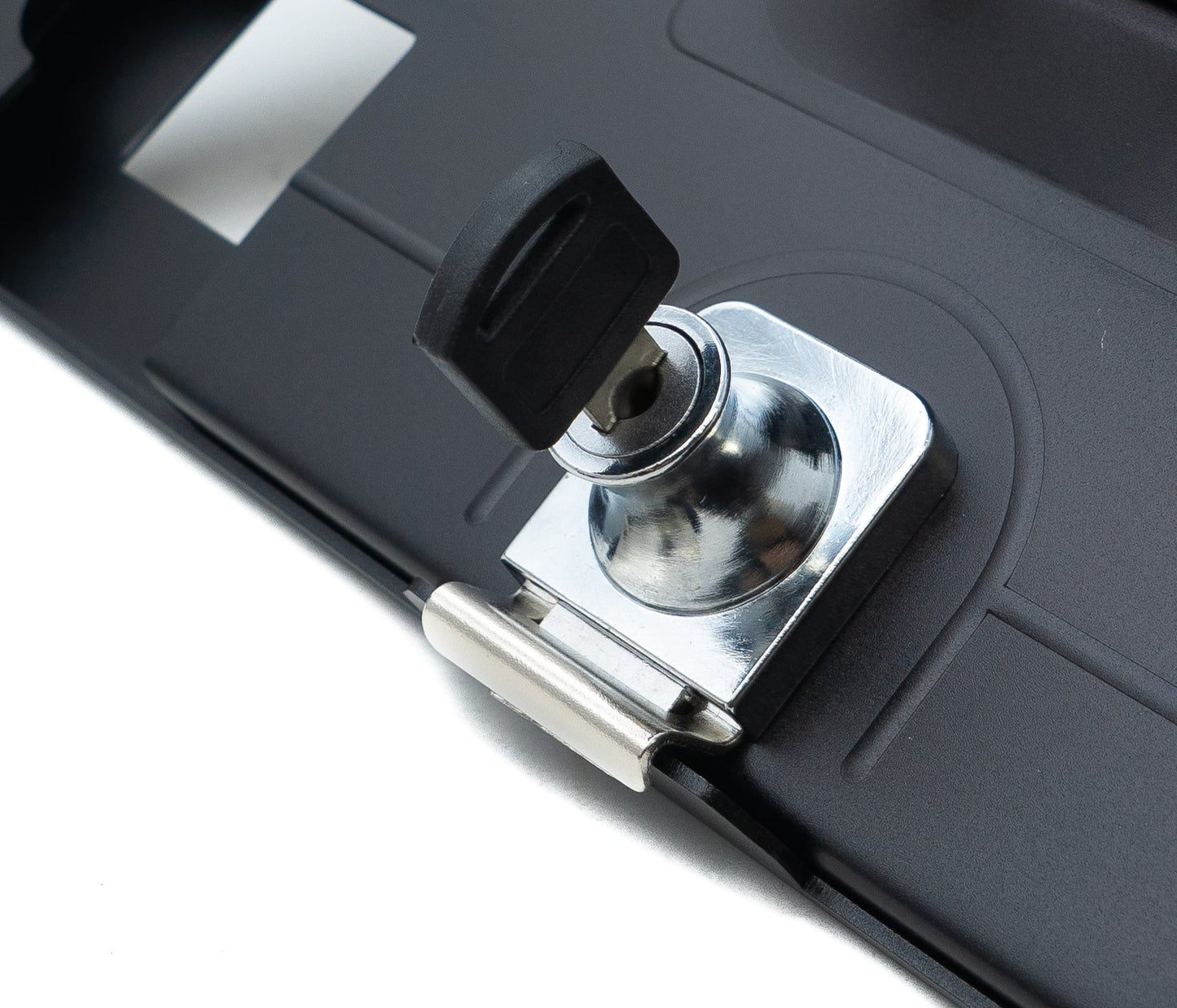SYSTEM-S Tisch Halterung 180° Ständer abschließbar für iPad 10 Pro 11 Air 4 5 in Schwarz