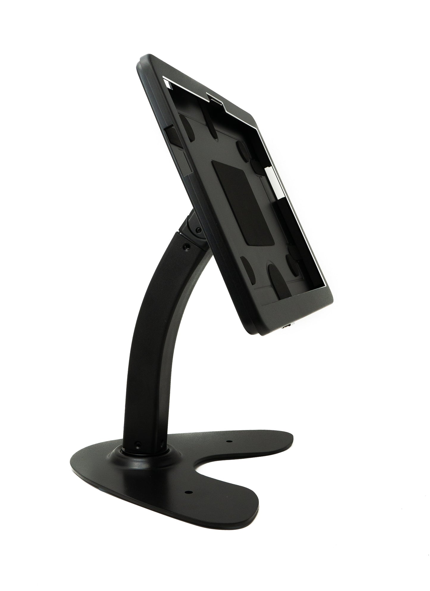 SYSTEM-S Tisch Halterung abschließbar für Microsoft Surface Pro 11 10 9 13.0" in Schwarz