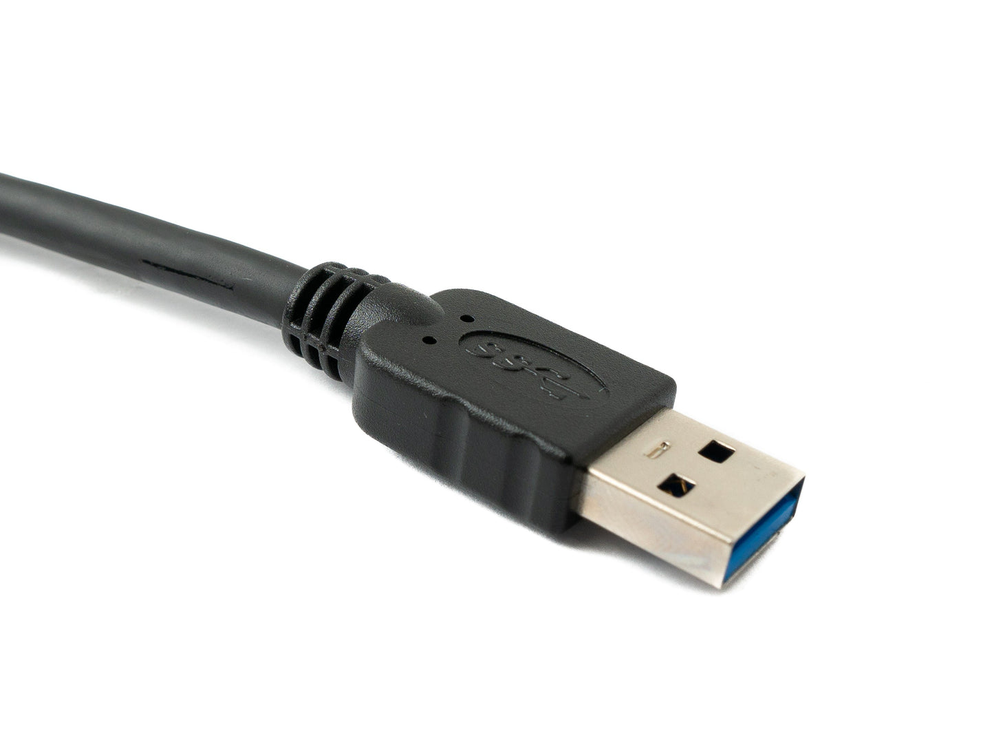 SYSTEM-S USB 3.0 cable 3 m Type A male to female 5 Gbit/s in black