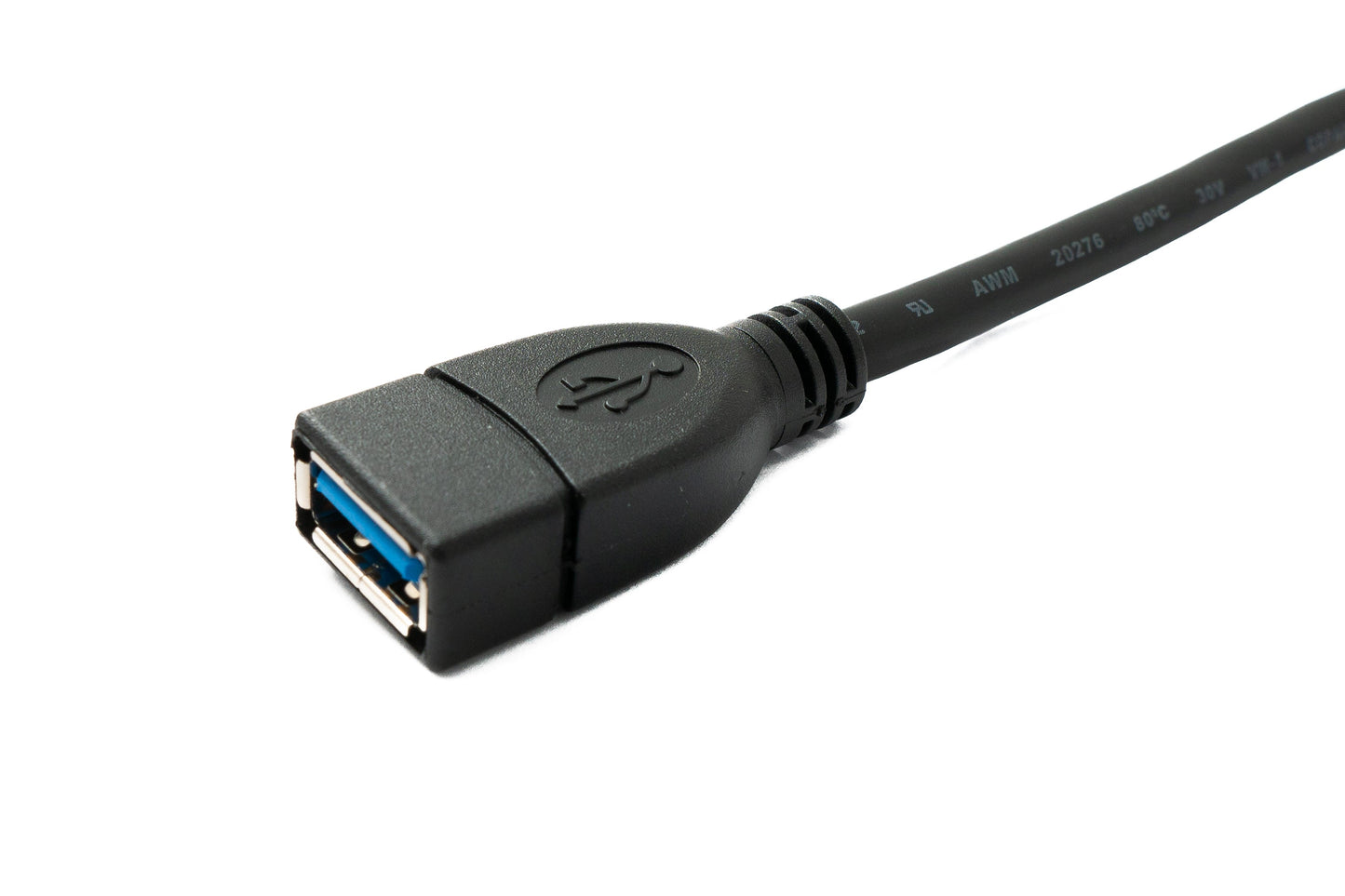 SYSTEM-S USB 3.0 cable 3 m Type A male to female 5 Gbit/s in black