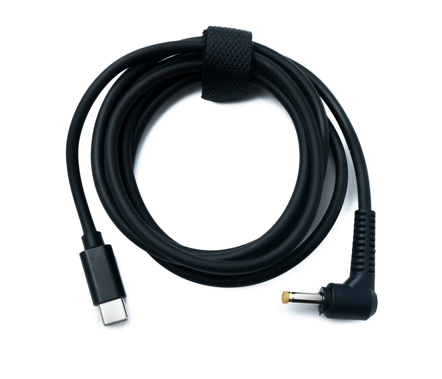 SYSTEM-S DC 20V Kabel 150 cm 4,0 x 1,7 Stecker zu USB 3.1 Typ C Stecker Winkel