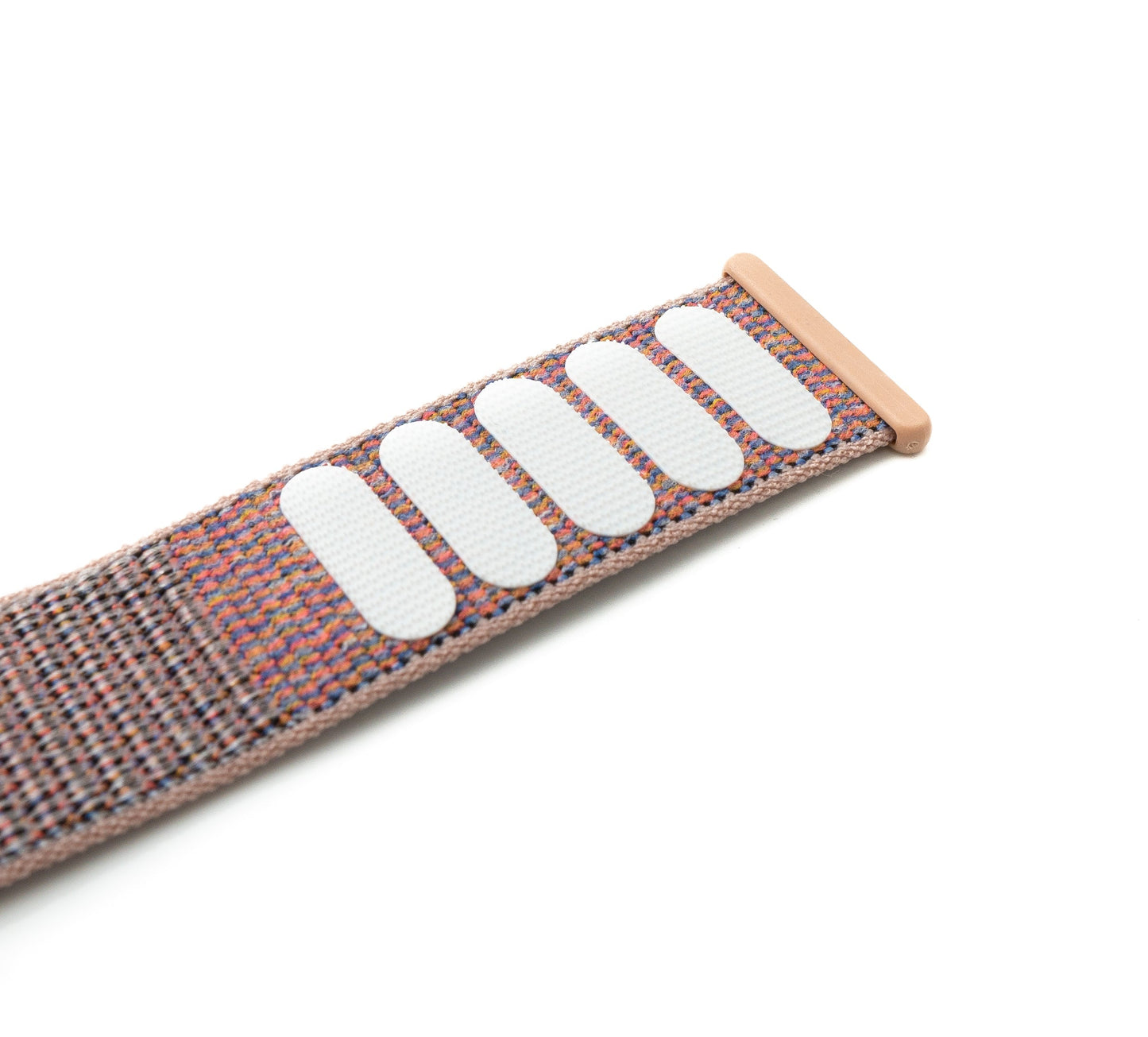 SYSTEM-S Armband 20 mm aus Nylon für Huawei Watch Smartwatch in Pink