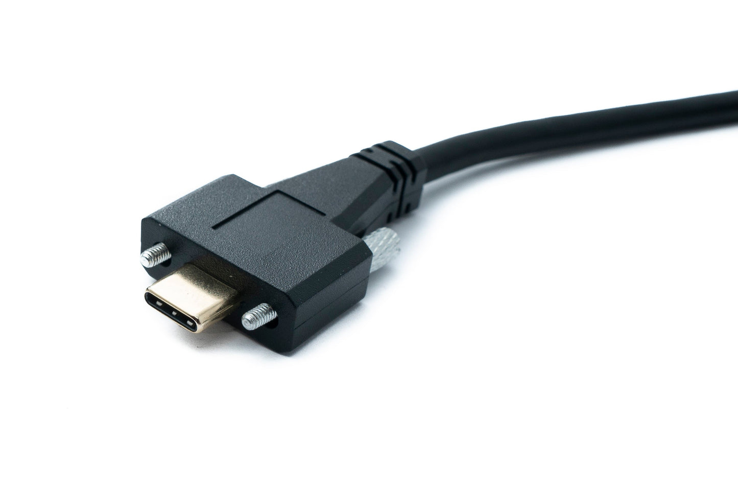SYSTEM-S USB 3.1 Gen 2 Cable 2 m Type C Male to Male Panel Mount Angled Up Down Angled 10 Gbit/s 100W