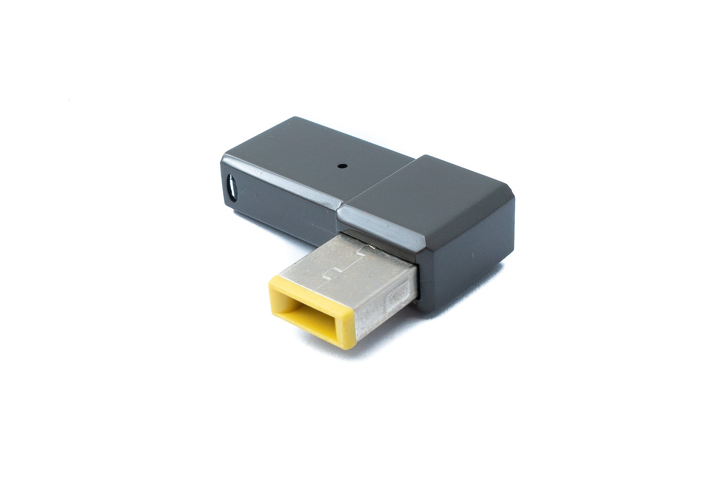 SYSTEM-S USB 3.1 Adapter Typ C Stecker zu Rectangle 10,0 x 6,0 mm Buchse in Grau