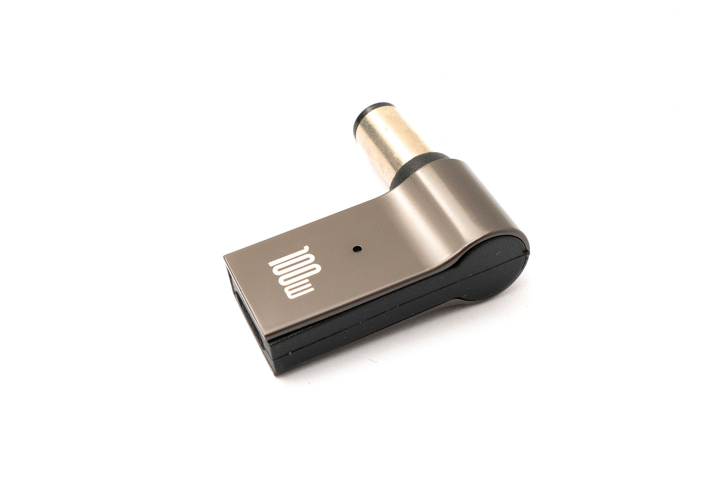 SYSTEM-S USB 3.1 Adapter Typ C Stecker zu HP DC 20V 7,4 x 5,0 mm Buchse in Grau