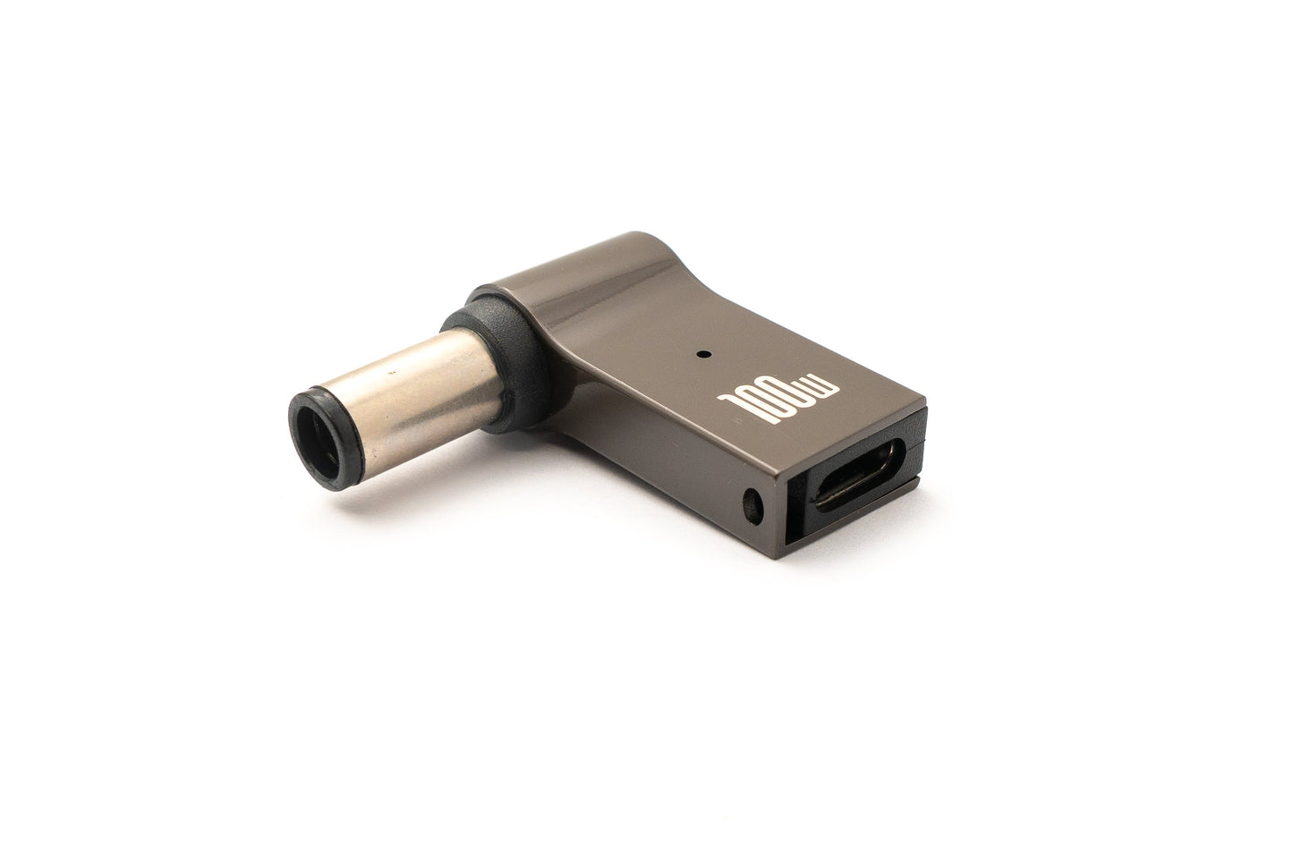 SYSTEM-S USB 3.1 Adapter Typ C Stecker zu HP DC 20V 7,4 x 5,0 mm Buchse in Grau