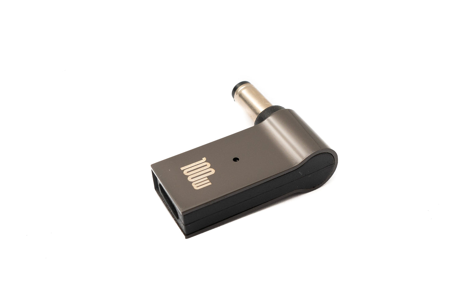 SYSTEM-S USB 3.1 Adapter Typ C Stecker zu DC 20V 5,5 x 2,1 mm Buchse in Grau