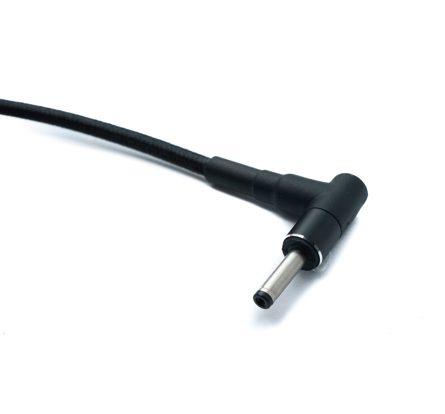 SYSTEM-S DC 20V Kabel 15 cm 3,5 x 1,35 Stecker zu USB 3.1 Typ C Buchse geflochten Winkel