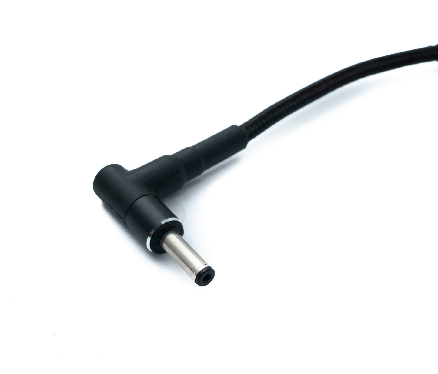 SYSTEM-S DC 20V Kabel 10 cm 4,0 x 1,35 Stecker zu USB 3.1 Typ C Buchse geflochten Winkel