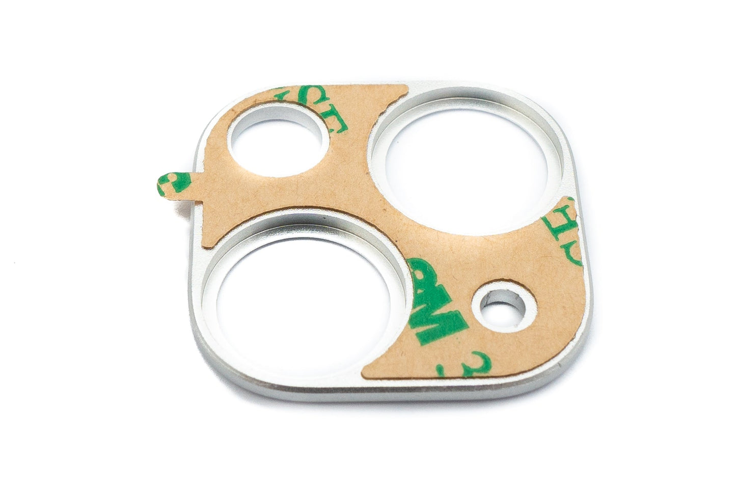 SYSTEM-S Kamera Schutz Linse Objektiv Abdeckung Aluminium für iPhone 13 & Mini in Grau