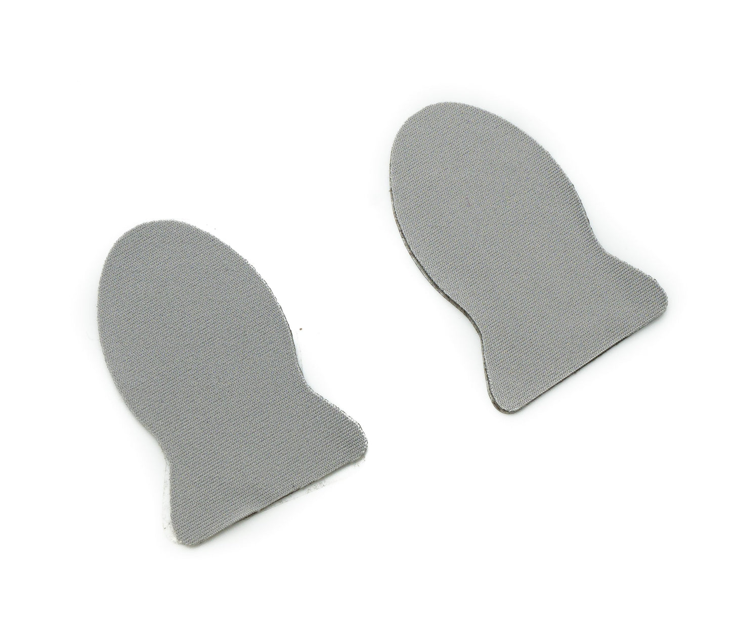 SYSTEM-S Anti Rutsch Daumen Finger Handschuhe Smartphones Touch Bildschirme Nylon in Grau