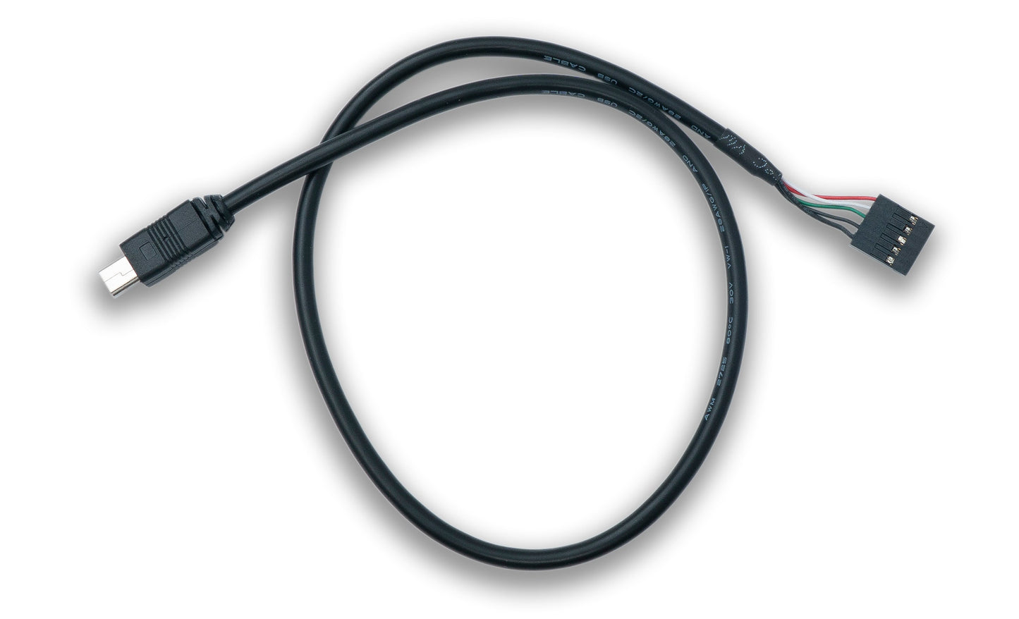 SYSTEM-S USB 2.0 Kabel 50 cm Mini B Stecker zu 9 Pin Dupont Buchse 9Pin Buchse