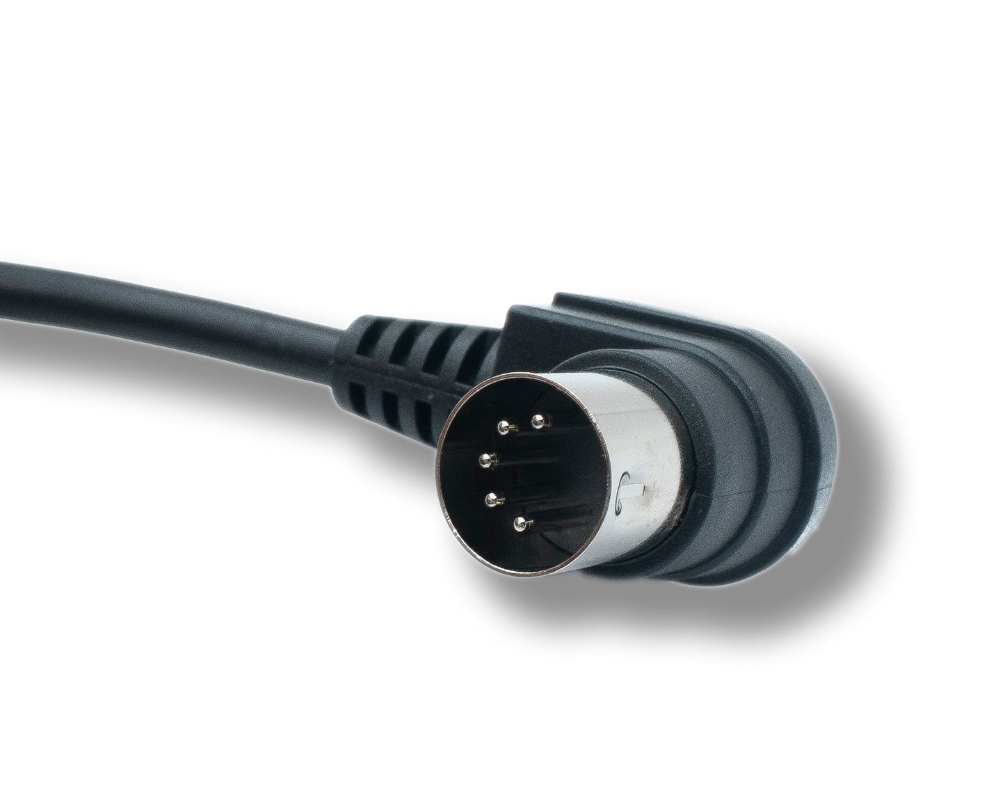 SYSTEM-S MIDI Kabel 150 cm Din 5 Pin Stecker zu Stecker Winkel