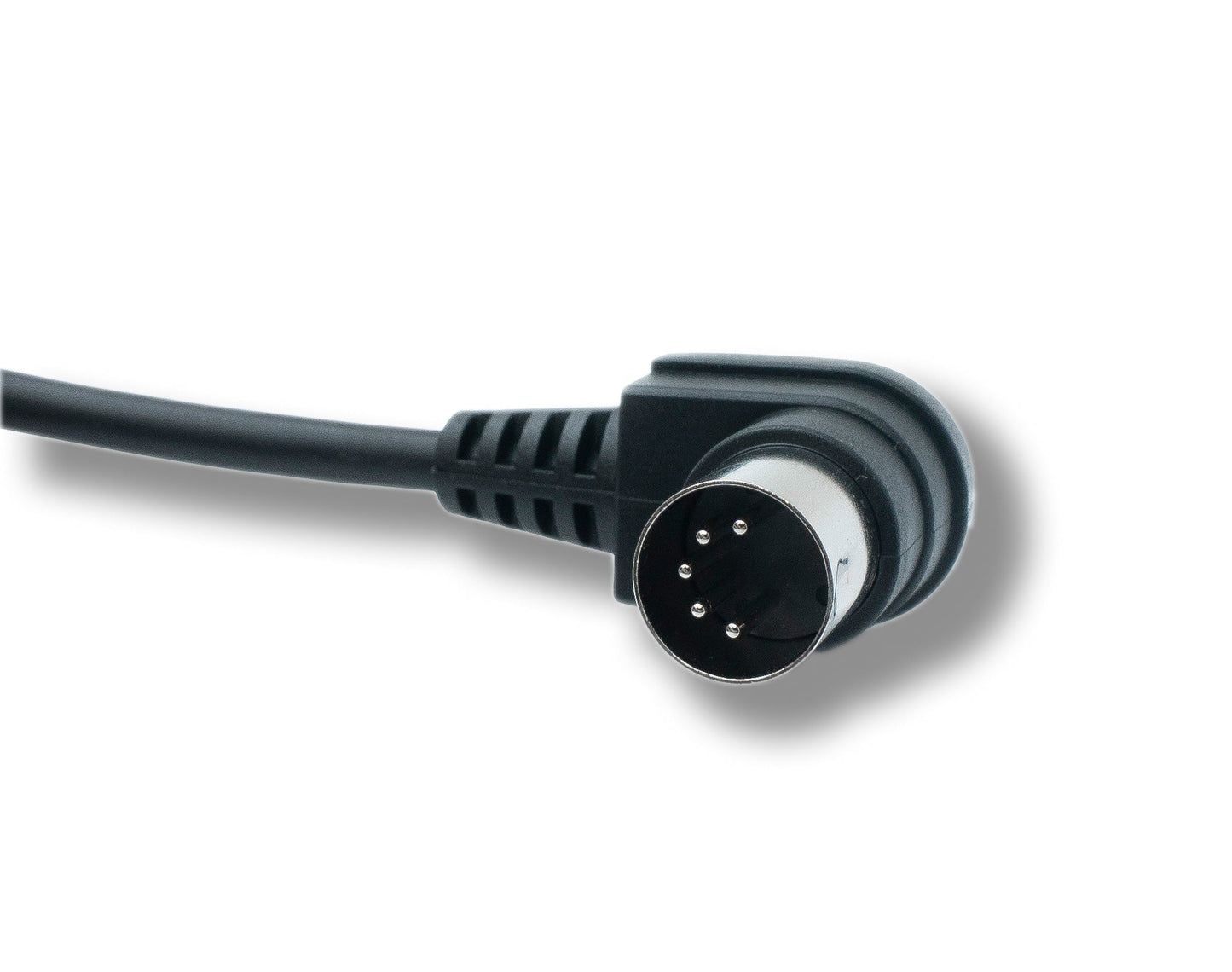 SYSTEM-S MIDI Kabel 150 cm Din 5 Pin Stecker zu Stecker Winkel