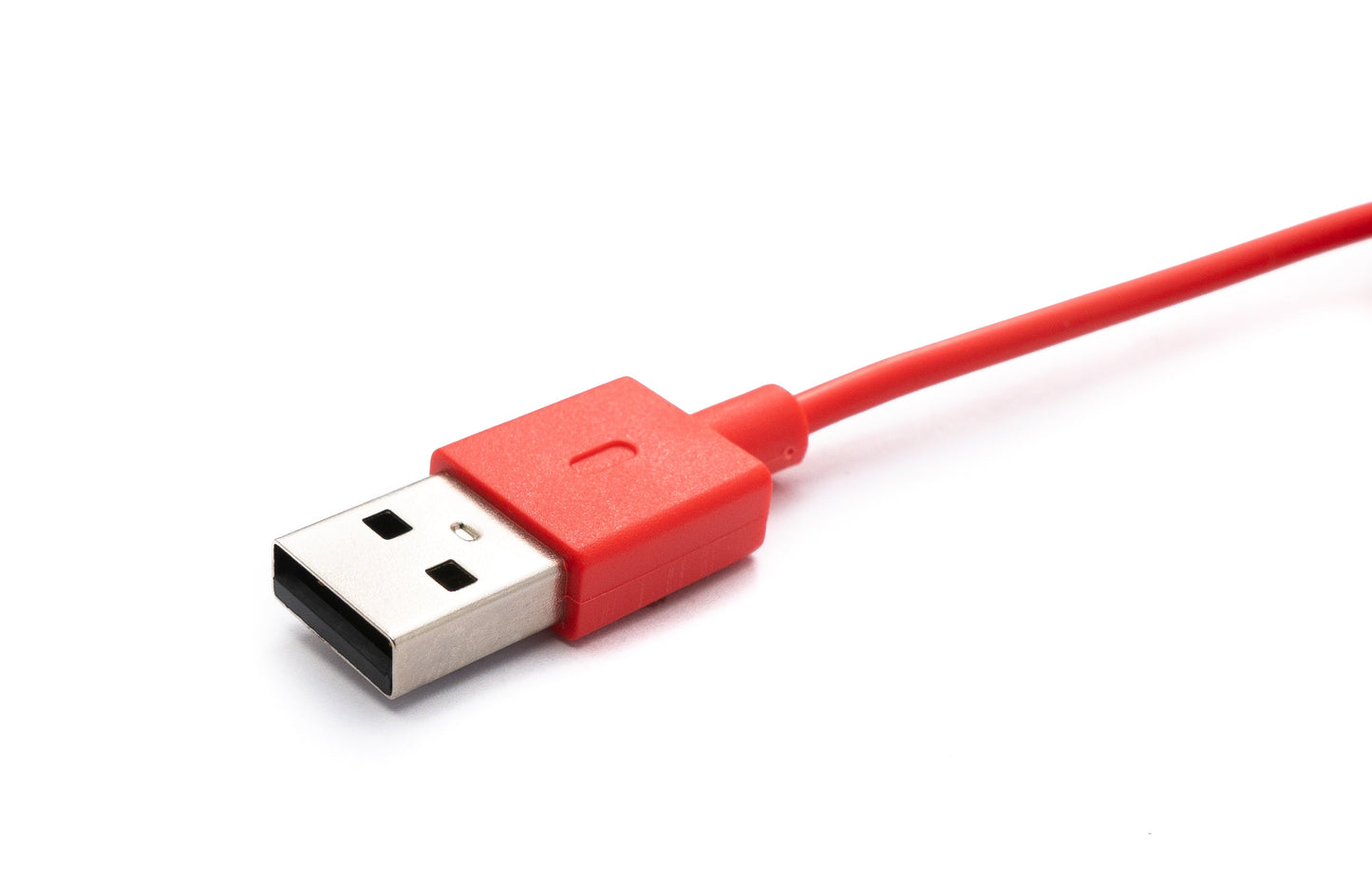 USB 2.0 Kabel 100 cm für Oppo Watch 4 3 2 1 pro SE für OnePlus Watch 2 in Rot