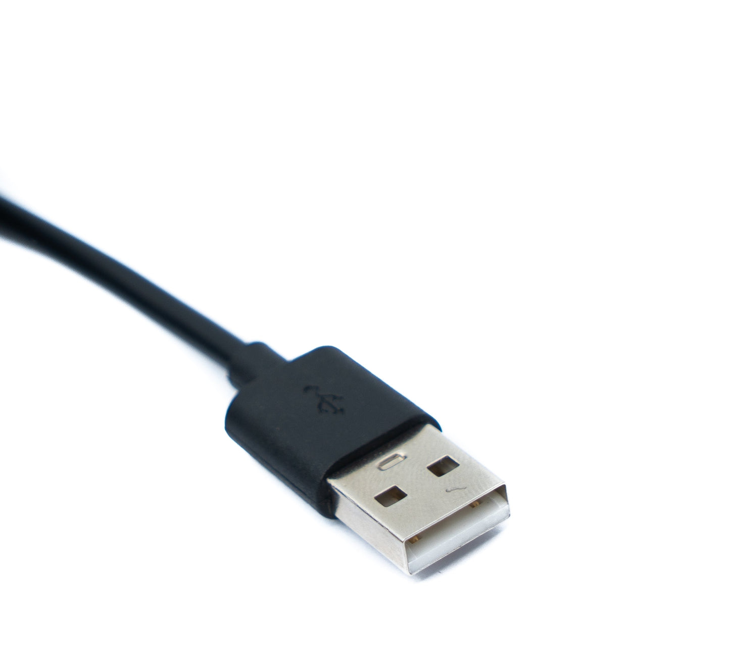 SYSTEM-S USB 2.0 Kabel 10 m Micro B Stecker zu Typ A Stecker in Schwarz