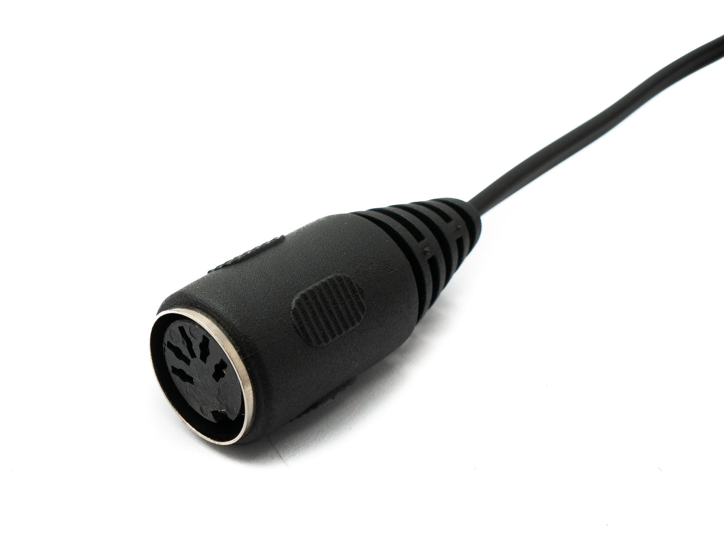 SYSTEM-S Cinch 2 RCA Kabel 150 cm Buchse zu DIN 5 polig Stecker Stereo in Schwarz