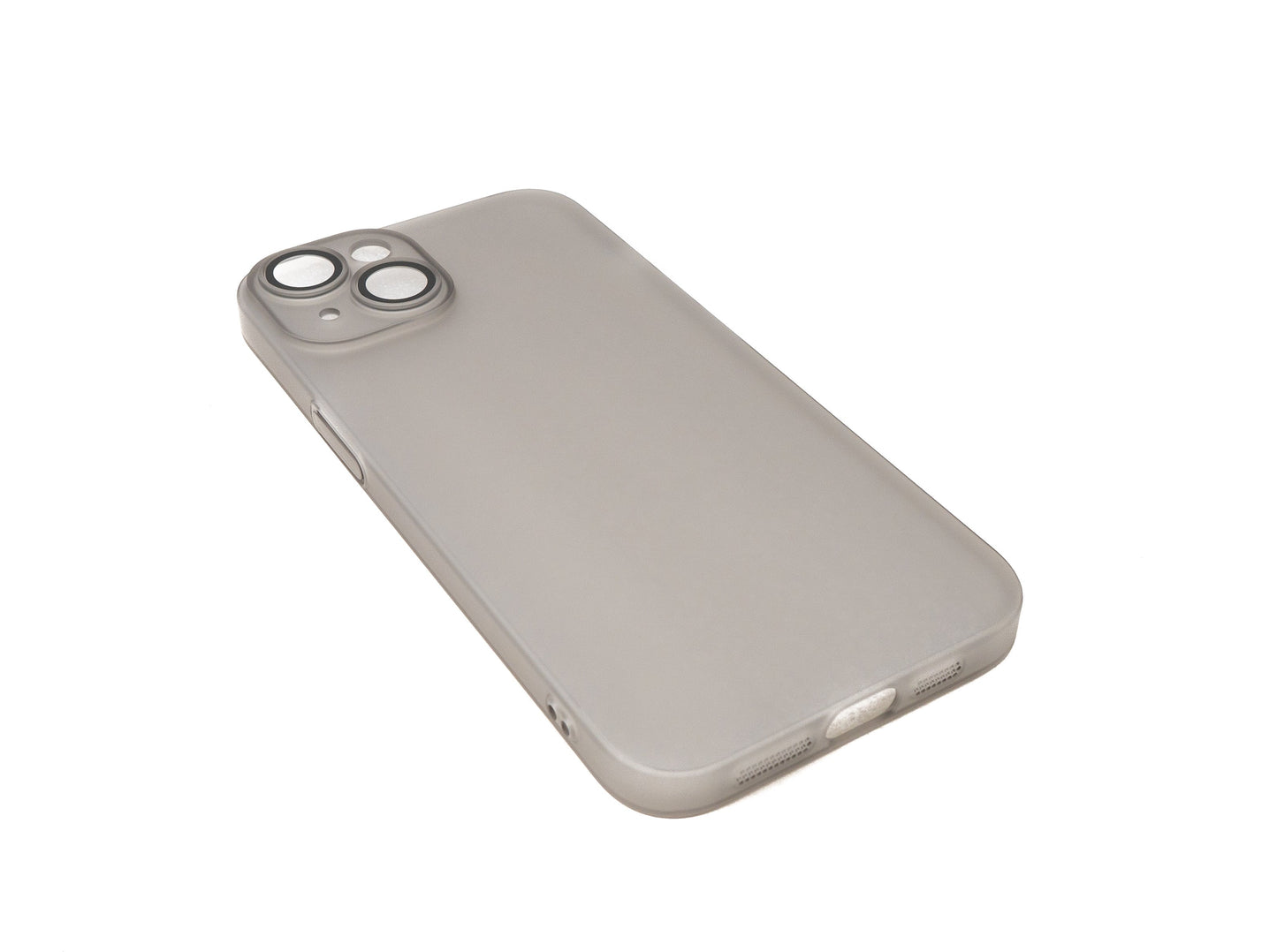 SYSTEM-S protective case shockproof scratch-resistant in black matte case for iPhone 14