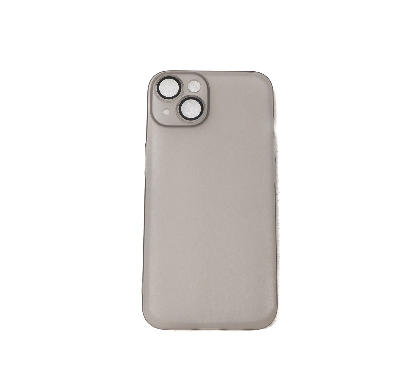 SYSTEM-S protective case shockproof scratch-resistant in black matte case for iPhone 14