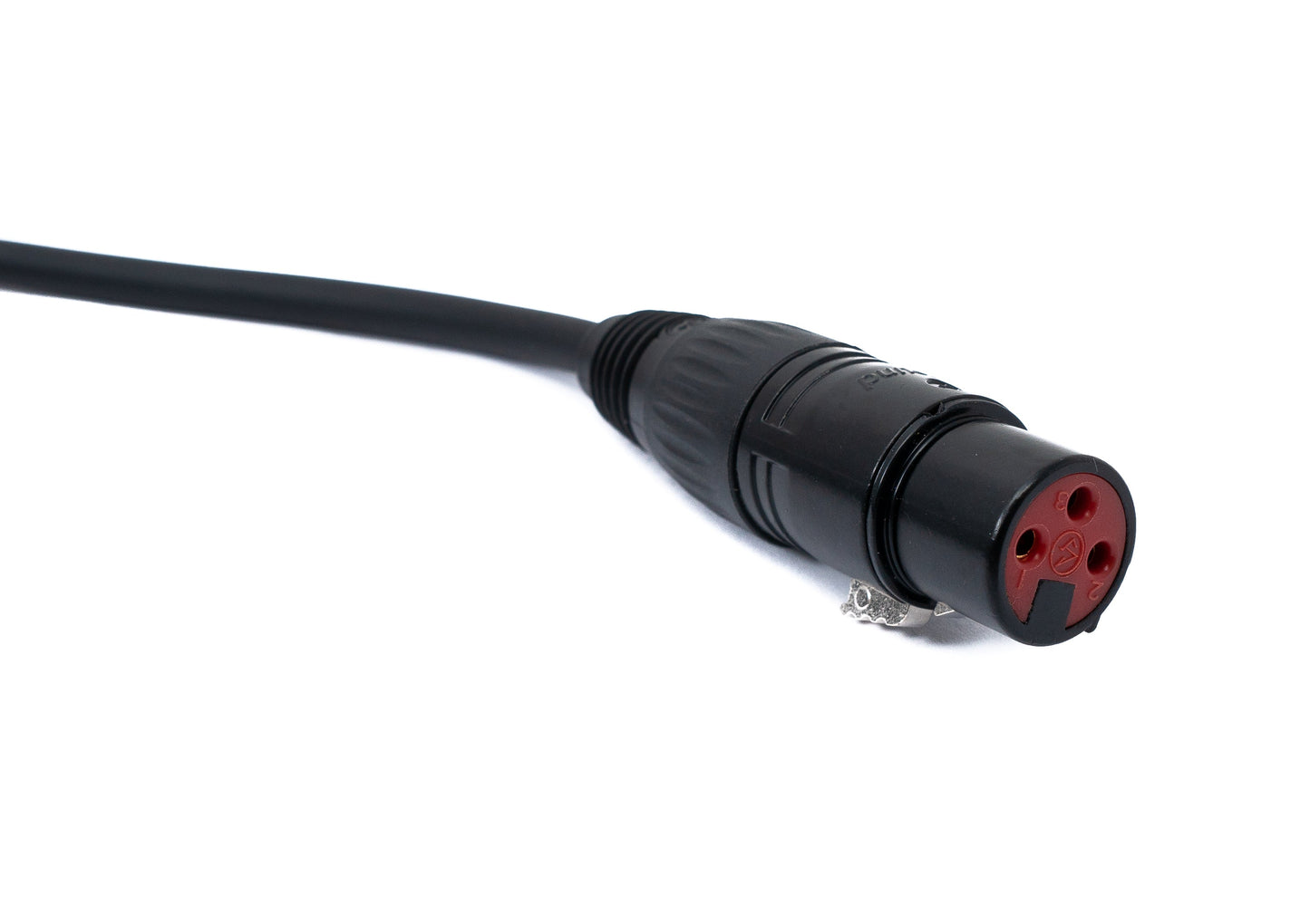 SYSTEM-S Audio Kabel 5 m XLR 3 polig Stecker zu Buchse AUX in Schwarz