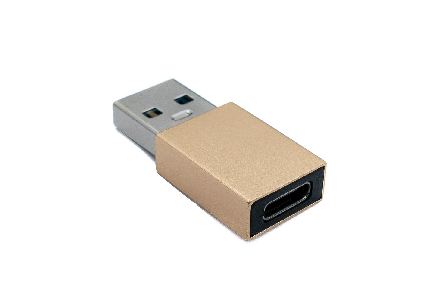 SYSTEM-S USB 3.1 Adapter Typ C Buchse zu 3.0 A Stecker 5 Gbit/s 100W in Rosa Gelb