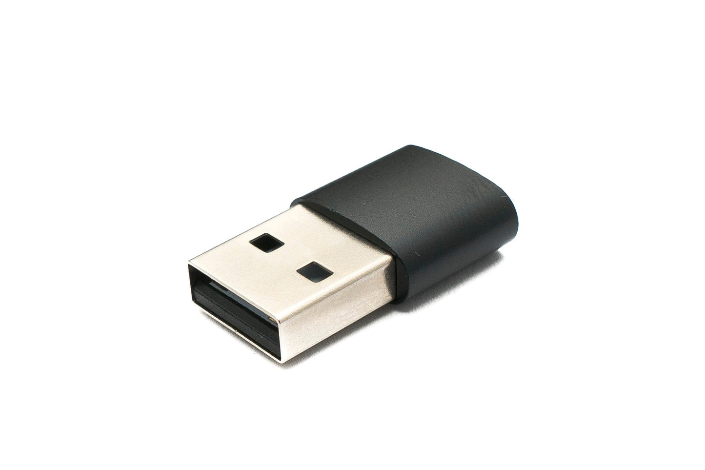 SYSTEM-S USB 3.1 Adapter Typ C Buchse zu 2.0 Typ A Stecker in Schwarz