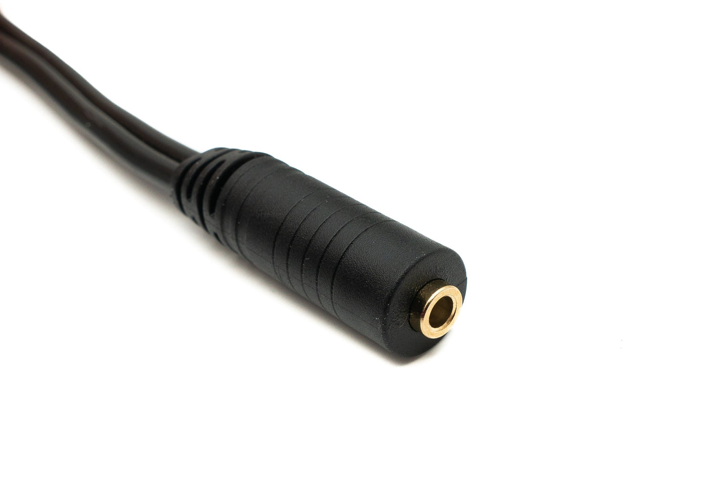 SYSTEM-S Audio Y Kabel 150 cm Stereo AUX Klinke 6,35mm Stecker & Stecker zu 3,5 mm Buchse
