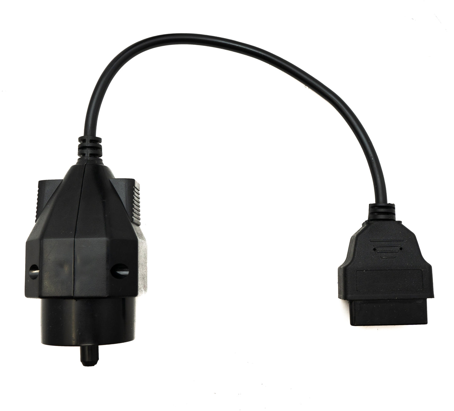 SYSTEM-S OBD Kabel 35 cm OBD 2 Buchse für BMW 20pin in Schwarz für Auto Diagnose