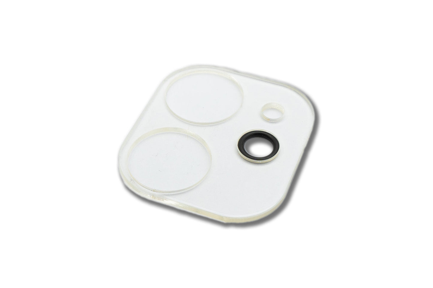 SYSTEM-S Kamera Schutz Linse Objektiv Abdeckung aus transparent Glas für iPhone 11