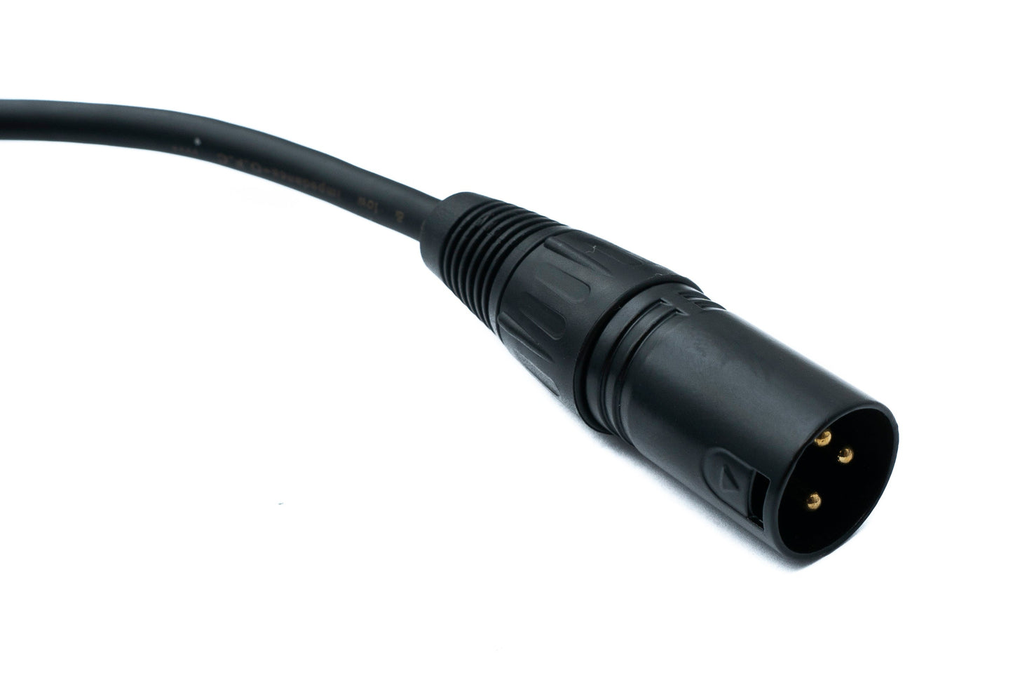 SYSTEM-S Audio XLR Kabel 100 cm 3 polig Stecker zu Klinke AUX 6,35 mm 2 polig TS Stecker