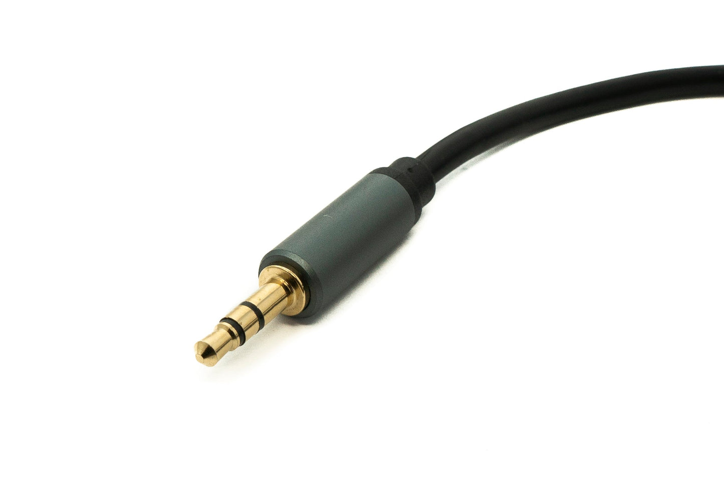 SYSTEM-S Audio Cinch 2 RCA Kabel 100 cm Stecker zu AUX Klinke 3,5 mm 3 polig Stecker