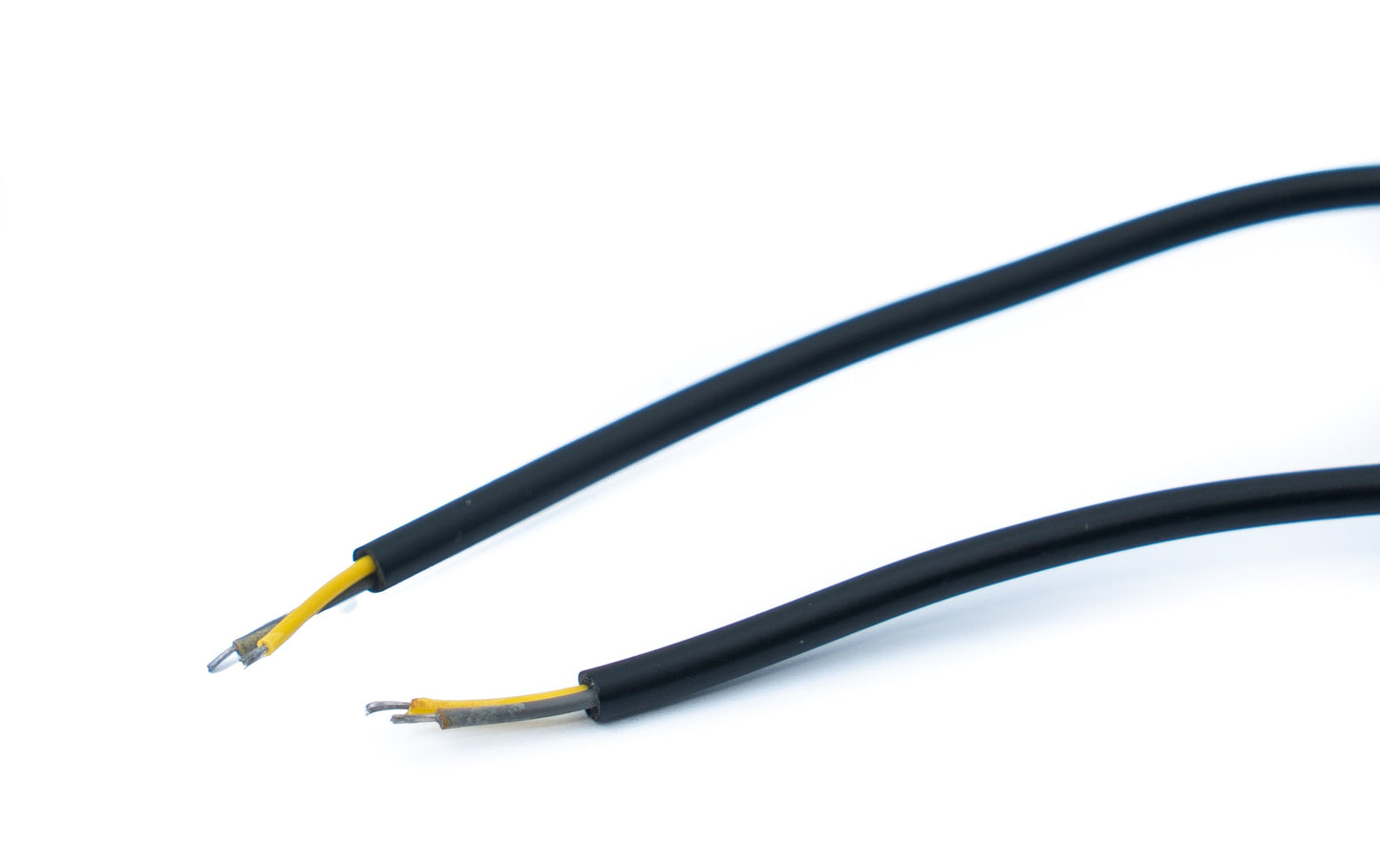 SYSTEM-S 2x BNC 25 cm Buchse zu Pigtail offenes Ende in Schwarz