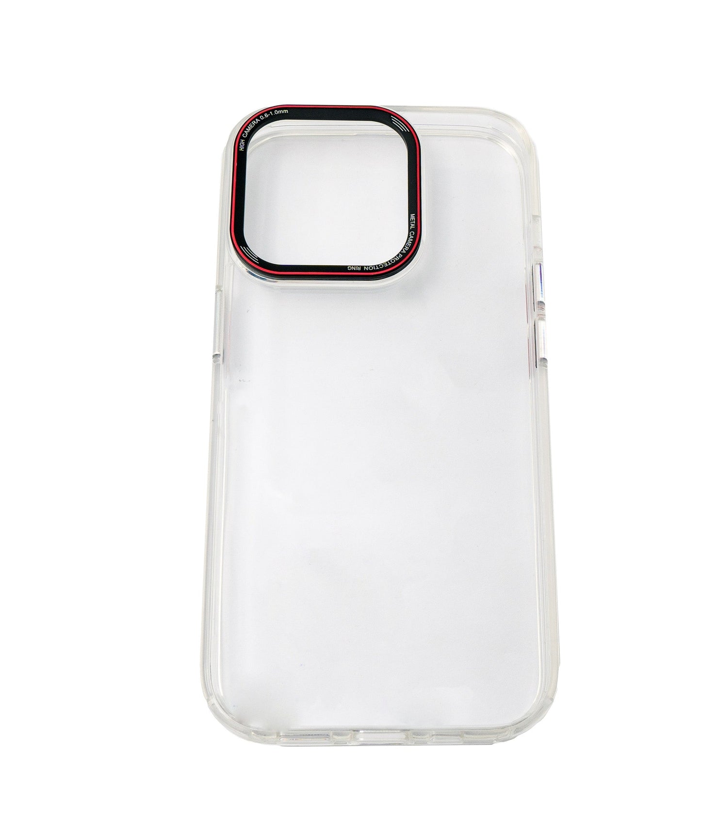 SYSTEM-S protective case shockproof made of TPU in white transparent case for iPhone 14 Pro